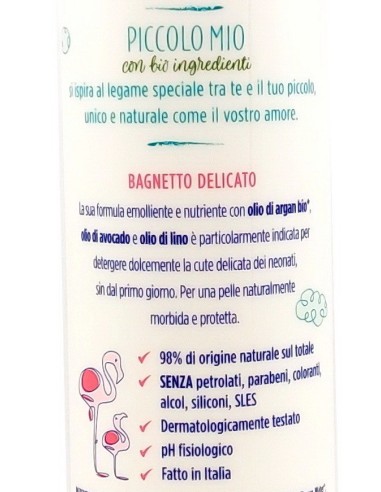 Fissan Piccolo Mio - Bagnetto Delicato Con Bio Ingredienti - 250ml